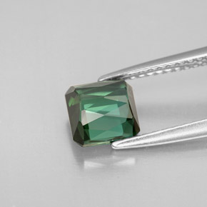 Tourmaline Gemstone in 6.3 x 6.3 mm Size for Sale, Tourmaline Stone in Green Color