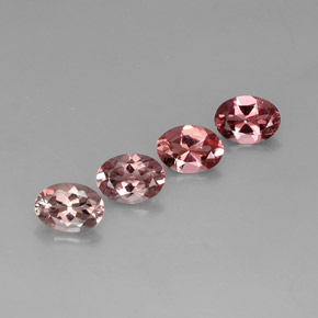 2.98 ct Multicolor Tourmaline Stone, Natural Tourmaline in Oval Facet Shape for Sale
