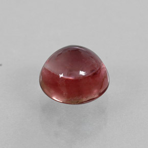 1.15 ct Multicolor Tourmaline Gemstone, Tourmaline Gem in Round Cabochon Shape for Sale.