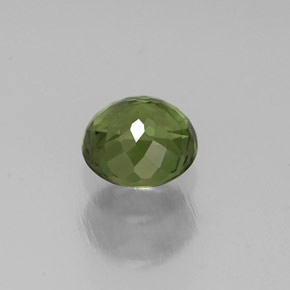 Tourmaline Gemstone in 5.7 mm Size for Sale, Tourmaline Stone in Green Color