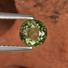 0.8ct Round Facet Green Tourmaline for sale thumb image of 0.8ct Round Facet Green Tourmaline (ID: 310076)