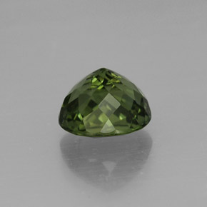 Tourmaline Gemstone in 7.6 x 6.8 mm Size for Sale, Tourmaline Stone in Green Color