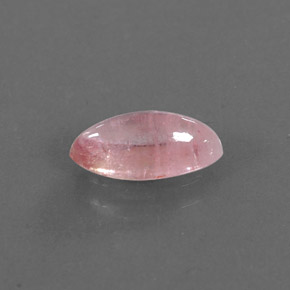 1.32 ct Pink Tourmaline Gemstone, Tourmaline Gem in Marquise Cabochon Shape for Sale.