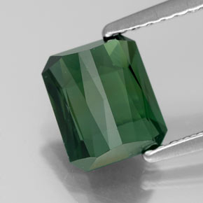 Tourmaline Gemstone in 7.6 x 6.4 mm Size for Sale, Tourmaline Stone in Green Color