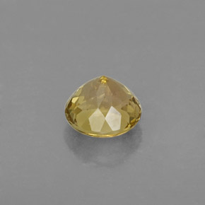 Tourmaline Gemstone in 5.7 mm Size for Sale, Tourmaline Stone in Greenish Golden Color