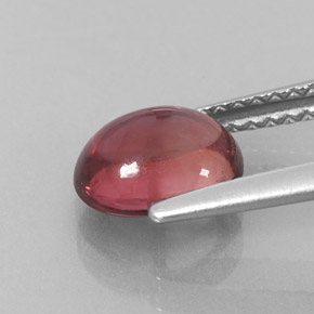 Tourmaline Gemstone in 7.7 x 6.4 mm Size for Sale, Tourmaline Stone in Pinkish Rose Color