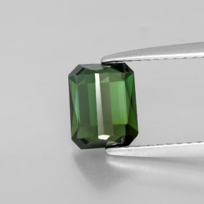 Tourmaline Gemstone in 7.3 x 5.8 mm Size for Sale, Tourmaline Stone in Green Color