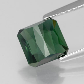 Tourmaline Gemstone in 6.8 x 6.5 mm Size for Sale, Tourmaline Stone in Green Color