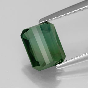 Tourmaline Gemstone in 7.5 x 6.1 mm Size for Sale, Tourmaline Stone in Green Color
