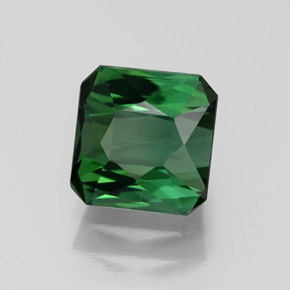 1.77 ct Green Tourmaline Stone, Natural Tourmaline in Octagon / Scissor Cut Shape for Sale