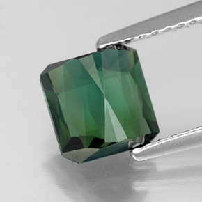 Tourmaline Gemstone in 6.8 x 6.6 mm Size for Sale, Tourmaline Stone in Green Color