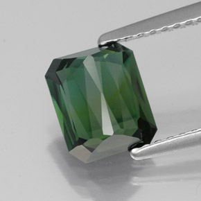 Tourmaline Gemstone in 7.5 x 6.4 mm Size for Sale, Tourmaline Stone in Green Color