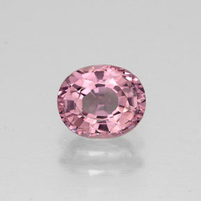 0.85 ct Multicolor Tourmaline Gemstone, Tourmaline Gem in Oval Facet Shape for Sale.