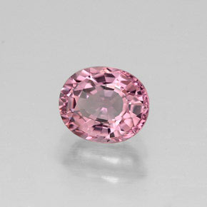 0.85 ct Multicolor Tourmaline Stone, Natural Tourmaline in Oval Facet Shape for Sale