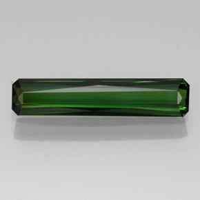 5.46 ct Green Tourmaline Gemstone, Tourmaline Gem in Octagon / Scissor Cut Shape for Sale.