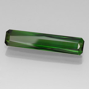 5.46 ct Green Tourmaline Stone, Natural Tourmaline in Octagon / Scissor Cut Shape for Sale