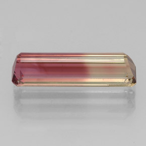 Tourmaline Gemstone in 13.9 x 3.8 mm Size for Sale, Tourmaline Stone in Bi-color Color