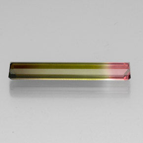 Tourmaline Gemstone in 27.9 x 4.5 mm Size for Sale, Tourmaline Stone in Watermelon Color