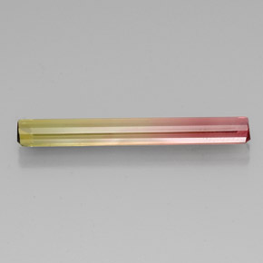 Tourmaline Gemstone in 29.3 x 4.3 mm Size for Sale, Tourmaline Stone in Bi-color Color