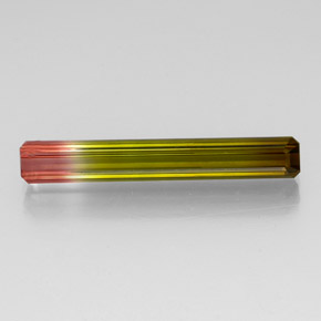 5.07 ct Multicolor Tourmaline Gemstone, Tourmaline Gem in Octagon Facet Shape for Sale.