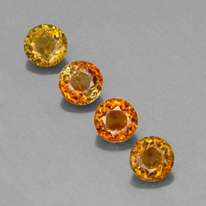 1.54 ct Multicolor Tourmaline Gemstone, Tourmaline Gem in Round Facet Shape for Sale.