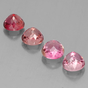 Tourmaline Gemstone in 5.5 mm Size for Sale, Tourmaline Stone in Multicolor Color