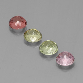 Tourmaline Gemstone in 5 mm (calibrated) Size for Sale, Tourmaline Stone in Multicolor Color