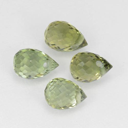 0.4ct Briolette with Hole Green Tourmaline Gem for sale 0.4ct Briolette with Hole Green Tourmaline Gem (ID: 335571)