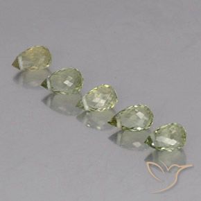 Tourmaline Gemstones in 5.1 x 3.2 mm Size for Sale, Tourmaline Stones in Light Forest Green Color