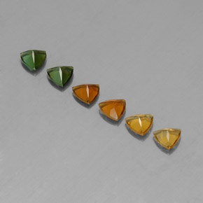 Tourmaline Gemstone in 4 x 4 mm (calibrated) Size for Sale, Tourmaline Stone in Multicolor Color