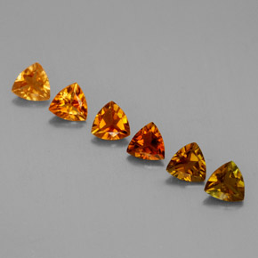 1.13 ct Multicolor Tourmaline Gemstone, Tourmaline Gem in Trillion Facet Shape for Sale.