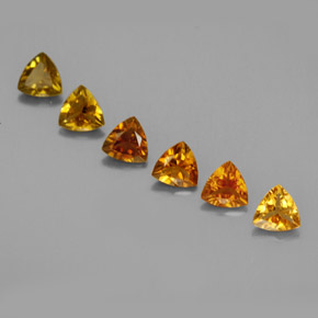 1.25 ct Multicolor Tourmaline Gemstone, Tourmaline Gem in Trillion Facet Shape for Sale.