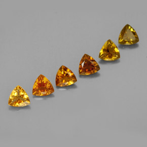 1.25 ct Multicolor Tourmaline Stone, Natural Tourmaline in Trillion Facet Shape for Sale