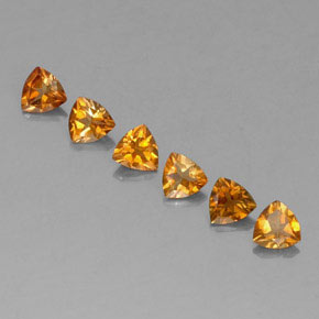 0.2ct Trillion Facet Yellow Orange Tourmaline for sale thumb image of 0.2ct Trillion Facet Yellow Orange Tourmaline (ID: 336243)