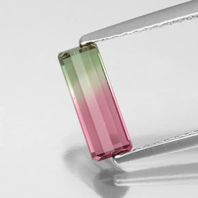 Tourmaline Gemstone in 9.5 x 3.5 mm Size for Sale, Tourmaline Stone in Bi-color Color