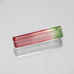 0.81 ct Multicolor Tourmaline Stone, Natural Tourmaline in Octagon Facet Shape for Sale