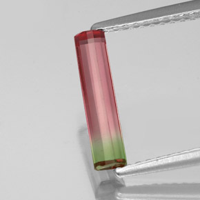 Tourmaline Gemstone in 11.8 x 2.8 mm Size for Sale, Tourmaline Stone in Watermelon Color