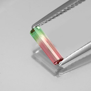 Tourmaline Gemstone in 8.3 x 2.5 mm Size for Sale, Tourmaline Stone in Watermelon Color
