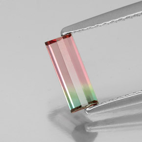 Tourmaline Gemstone in 8 x 3.2 mm Size for Sale, Tourmaline Stone in Watermelon Color