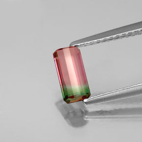 Tourmaline Gemstone in 7.3 x 3.6 mm Size for Sale, Tourmaline Stone in Watermelon Color