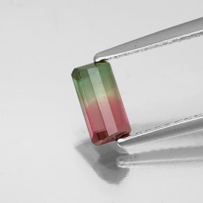 Tourmaline Gemstone in 7 x 3.7 mm Size for Sale, Tourmaline Stone in Watermelon Color