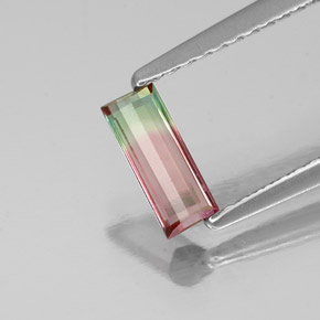 Tourmaline Gemstone in 7.1 x 2.9 mm Size for Sale, Tourmaline Stone in Watermelon Color