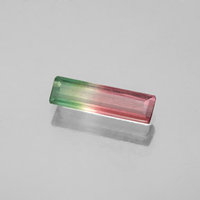 0.53 ct Multicolor Tourmaline Stone, Natural Tourmaline in Octagon Facet Shape for Sale