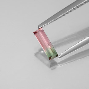 Tourmaline Gemstone in 7.2 x 2.3 mm Size for Sale, Tourmaline Stone in Watermelon Color