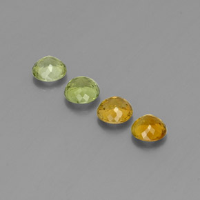 Tourmaline Gemstone in 5 mm (calibrated) Size for Sale, Tourmaline Stone in Yellow Green Color