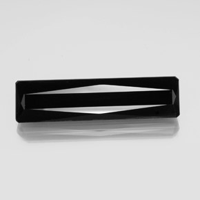 21.37 ct Black Tourmaline Gemstone, Tourmaline Gem in Octagon / Scissor Cut Shape for Sale.
