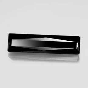 21.37 ct Black Tourmaline Stone, Natural Tourmaline in Octagon / Scissor Cut Shape for Sale