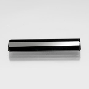 Tourmaline Gemstone in 33.6 x 7.4 mm Size for Sale, Tourmaline Stone in Black Color