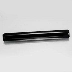 19.32 ct Black Tourmaline Gemstone, Tourmaline Gem in Octagon / Scissor Cut Shape for Sale.