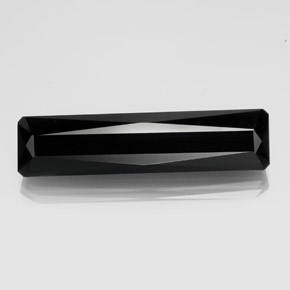 23.81 ct Black Tourmaline Gemstone, Tourmaline Gem in Octagon / Scissor Cut Shape for Sale.